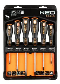 neo-tools-zestaw-wkretakow-srubokretow-6-szt-plaskie-i-krzyzowe-komplet