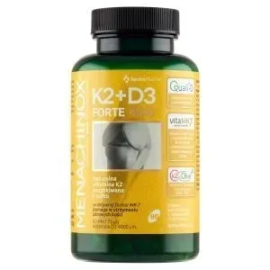 Menachinox K2+D3 FORTE Xenico Pharma – Mocne kości 90 kaps.