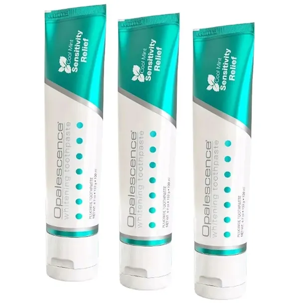 3x Pasta wybielająca do zębów Opalescence Sensitivity Relief ZESTAW