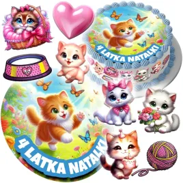 mega-zestaw-oplatek-na-tort-kotek-kotki-kot-koty-8szt-ilustracji-tekst