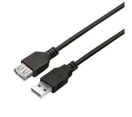 kabel-przewod-reinston-ekua03pc-usb-a-wtyk-usb-a-gniazdo-5m-czarny