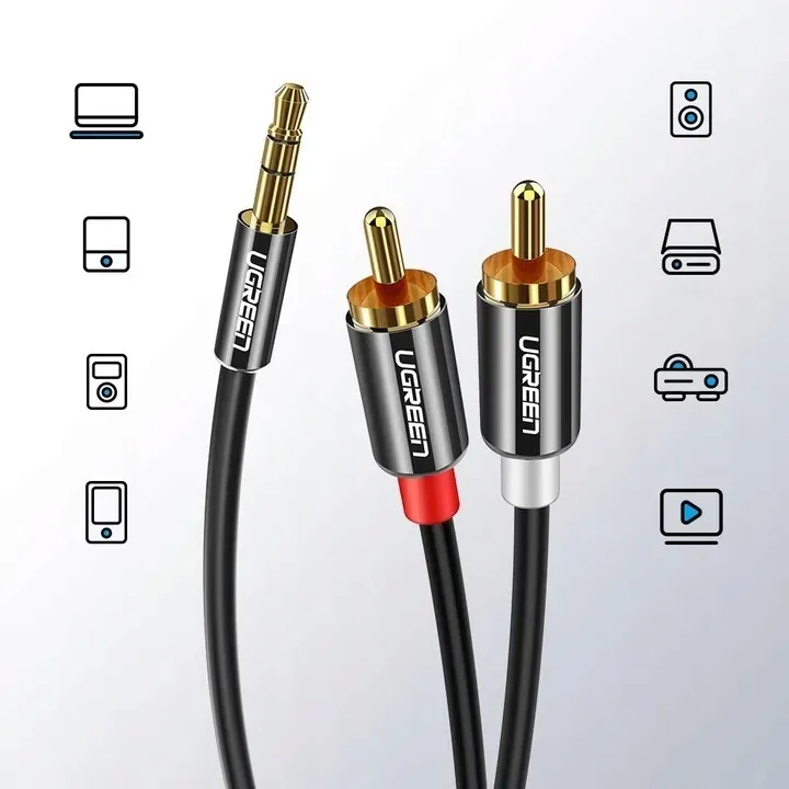 ugreen-kabel-przewod-audio-35mm-mini-jack-2rca-2m