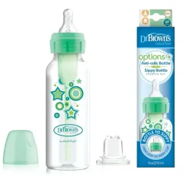 dr-brown-s-options-butelka-antykolkowa-250ml-6m-ustnik-niekapek-zestaw