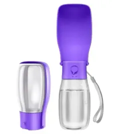 poidlo-z-tworzywa-sztucznego-peteast-550ml-skladana-i-przenosna-fioletowa