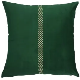 poszewka-na-poduszke-glamour-welur-butelkowa-zielen-zloty-wzor-45x45cm