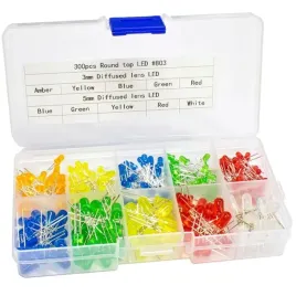 zestaw-300-szt-diody-led-dip-3mm-i-5mm-6-kolorow-w-organizerze