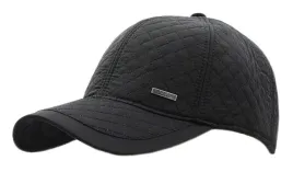 czapka-czarna-z-daszkiem-nauszniki-pikowana-jesienno-zimowy-pako-jeans
