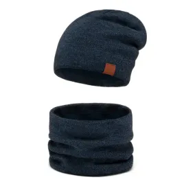 czapka-zimowa-meska-na-polarze-komin-granatowy