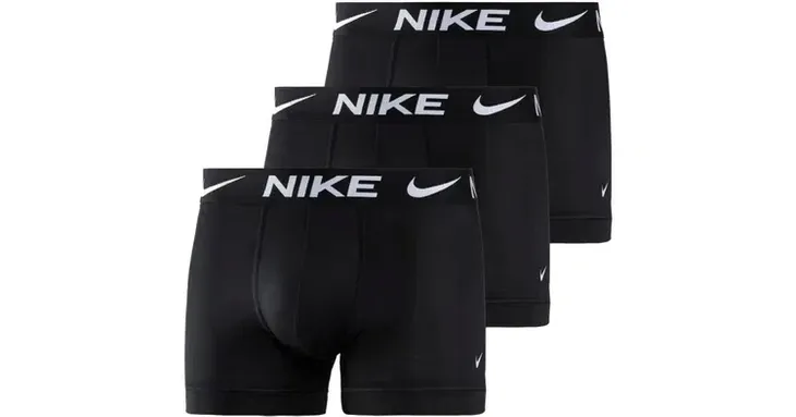 NIKE BOKSERKI MĘSKIE MAJTKI BOXER 3P CZARNE r.M