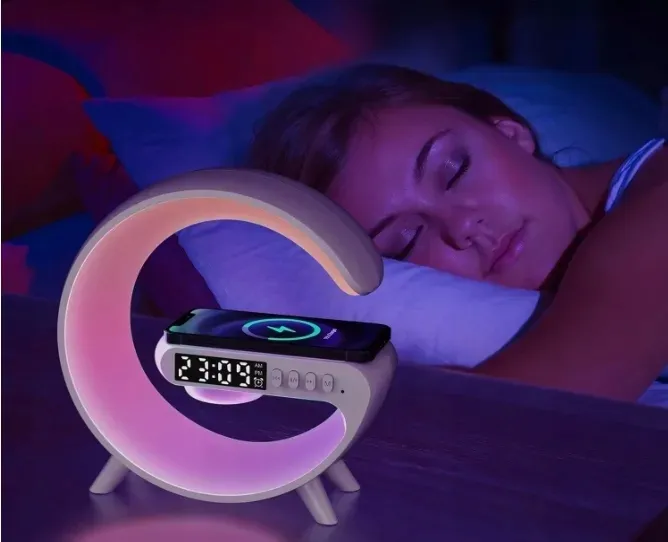 budzik-bezprzewodowa-ladowarka-led-bluetooth-stan-powystawowy