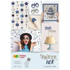 blok-happy-color-party-ice-a4-10-ark-holographic-brokat