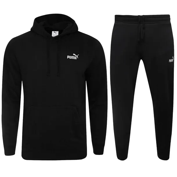 PUMA MĘSKI DRES KOMPLETNY ESS NO.1 LOGO CZARNY r.M