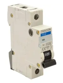 tracon-wylacznik-nadpradowy-1-polowy-charakterystyka-d-25a-6ka-tdz-1d-25