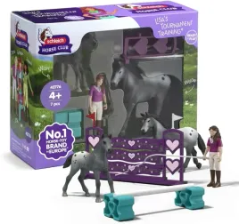 schleich-42776-trening-turniejowy-lisy
