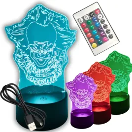 lampka-nocna-klaun-clown-horror-3d-led-rgb-kolory-pilot-halloween-prezent
