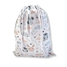 zestaw-do-zlobka-z-plaska-poduszka-forest-friends-bawelna