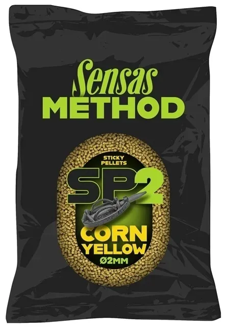 pellet-sensas-method-sticky-pellets-2mm-corn-650g-marka-sensas