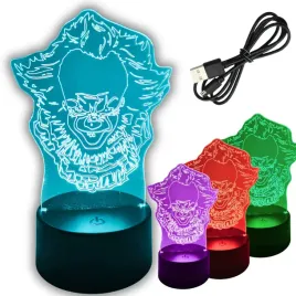 lampka-nocna-klaun-clown-horror-3d-led-rgb-kolory-halloween-prezent