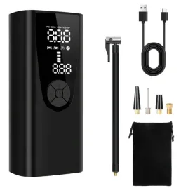 elektryczna-pompka-rowerowa-samochodowa-kompresor-powarbank-latarka-usb-c