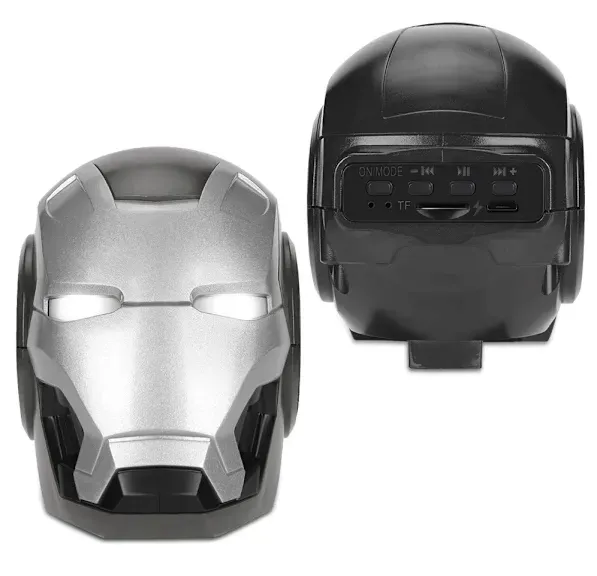 glosnik-bezprzewodowy-bluetooth-iron-man-transformers-prezent-silver-stan-nowy
