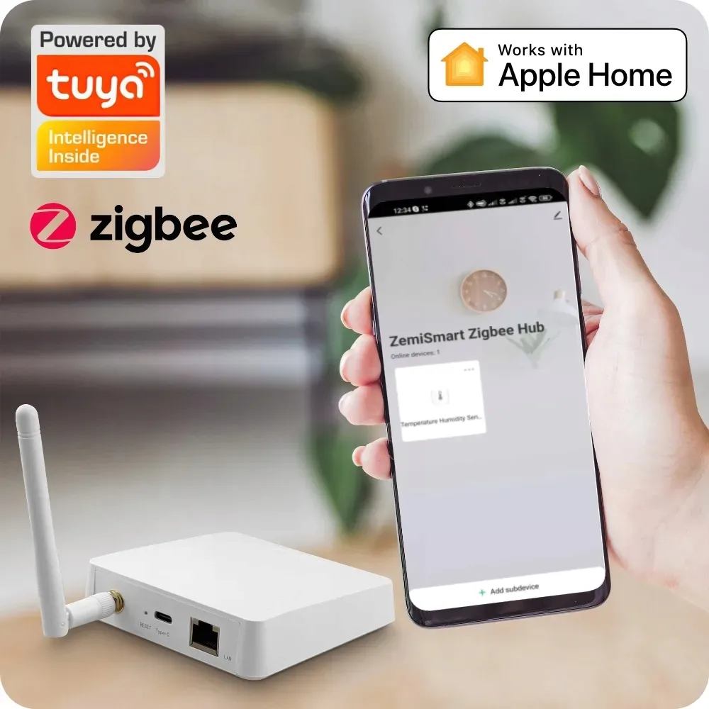 bramka-zigbee-centrala-apple-home-mostek-lan-rj-45-tuya-android-stan-nowy