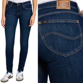 lee-scarlett-solid-blue-granatowe-damskie-spodnie-jeansowe-rurki-w25-l31
