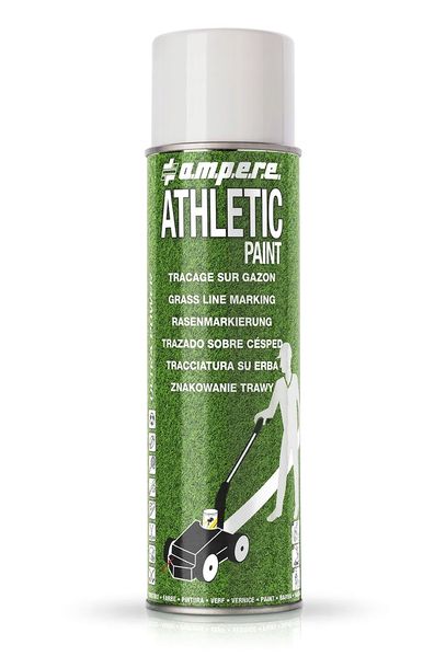 Farba do malowania linii na murawie boiskach 1x 500ml biała Ampere Athletic