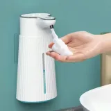 bezdotykowy-dozownik-mydla-plynu-400ml-automatyczny-dyspenser-duzy-usb-c-ir-cechy-dodatkowe-obsluguje-mydlo-w-plynie-regulacja-dozowania-widocznosc-poziomu-mydla