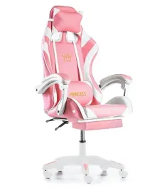 fotel-gamingowy-z-podnozkiem-rozowy-bialy-obrotowy-regulowany-poduszka-ma