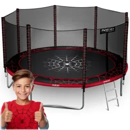 trampolina-ogrodowa-12ft-374cm-z-siatka-zewnetrzna-i-drabinka-neo-sport