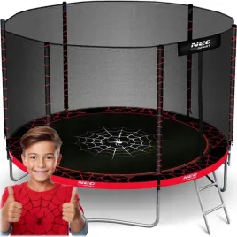 trampolina-ogrodowa-8ft-252cm-z-siatka-zewnetrzna-i-drabinka-neo-sport