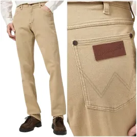 wrangler-greensboro-free-to-stretch-bezowe-spodnie-materialowe-w40-l30