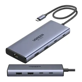 hub-usb-c-adapter-2x-hdmi-2xusb-rj45-czytnik-kart-sd-tf-pd-100w-ugreen