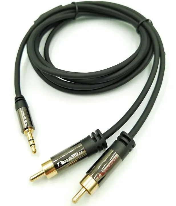 nakamichi-kabel-2rca-mini-jack-35mm-aux-hq-ofc-2m