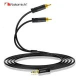 nakamichi-kabel-2rca-mini-jack-35mm-aux-hq-ofc-2m-marka-nakamichi-stan-nowy