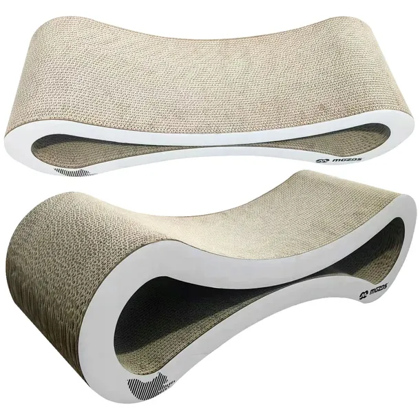 DRAPAK DLA KOTA KARTONOWY PAPIEROWY LEGOWISKO SOFA DLA KOTÓW DUŻY XXL MOZOS