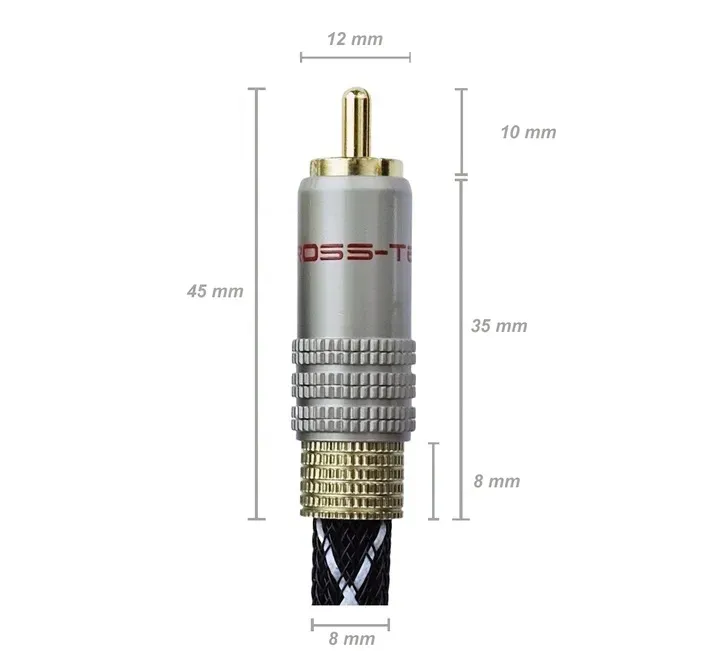 kabel-rca-rca-cinch-do-subwoofera-cross-tech-3m