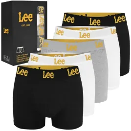 lee-innes-czarne-biale-szare-elastyczne-bokserki-meskie-majtki-5-sztuk-xl