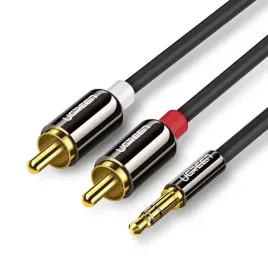 kabel-audio-ugreen-mini-jack-35-mm-do-2rca-cinch-mocny-przewod-3m