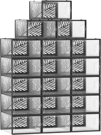 pudelka-na-buty-skladane-18-sztuk-organizer-przezroczysty-stacking
