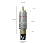 kabel-rca-rca-cinch-do-subwoofera-cross-tech-3m-marka-cross-tech