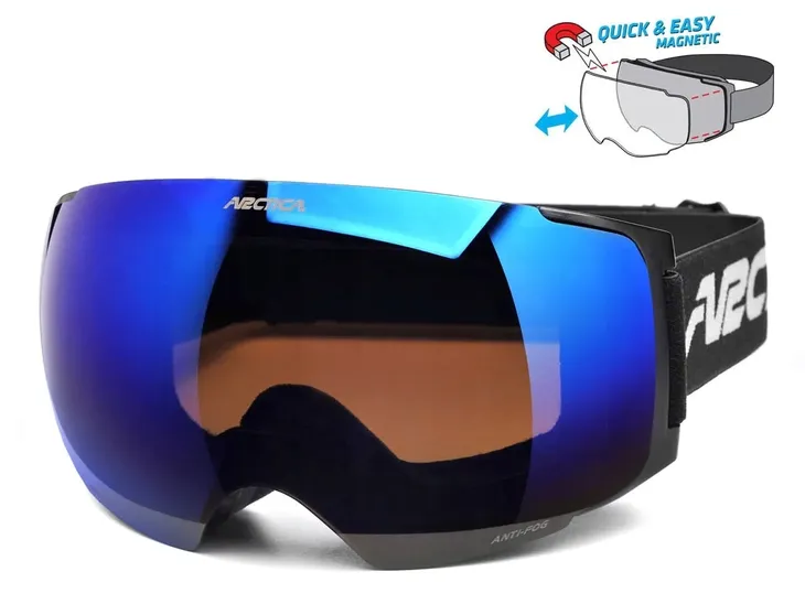Gogle Narciarskie Arctica G-105D z magnetycznymi soczewkami