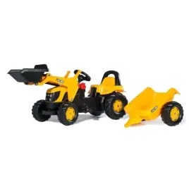 traktor-na-pedaly-jcb-z-ladowaczem-i-przyczepa