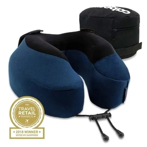 Poduszka podróżna Cabeau Evolution S3 Pillow Indigo niebieski
