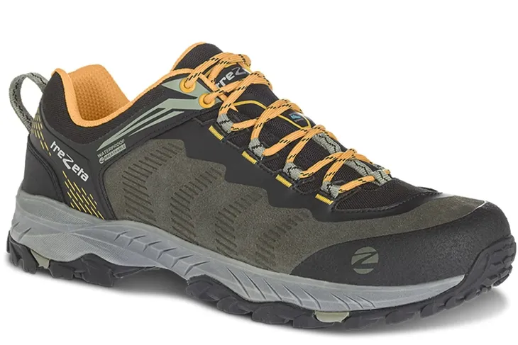 Buty męskie trekkingowe niskie Trezeta Hype WP Dark Green Ocher - 10
