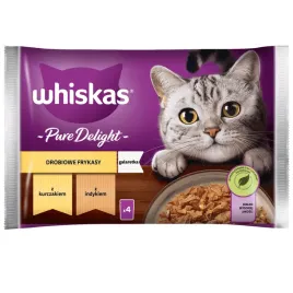 whiskas-mokra-karma-dla-kota-drobiowe-smaki-w-galaretce-saszetki-4x85-g