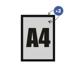 ramka-plakatowa-magnetyczna-dwustronna-a4-czarna