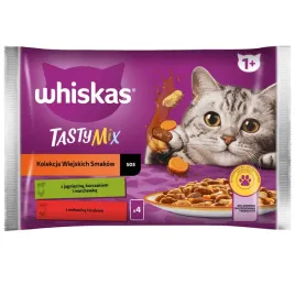 whiskas-mokra-karma-dla-kota-mix-smakow-w-sosie-saszetki-4x85-g