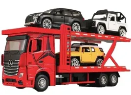auto-model-mercedes-benz-actros-tir-laweta-3-autka-zestaw-transporter-red