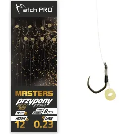 matchpro-przypony-method-feeder-bezzadziorowe-masters-z-gumka-nr-6-m19b